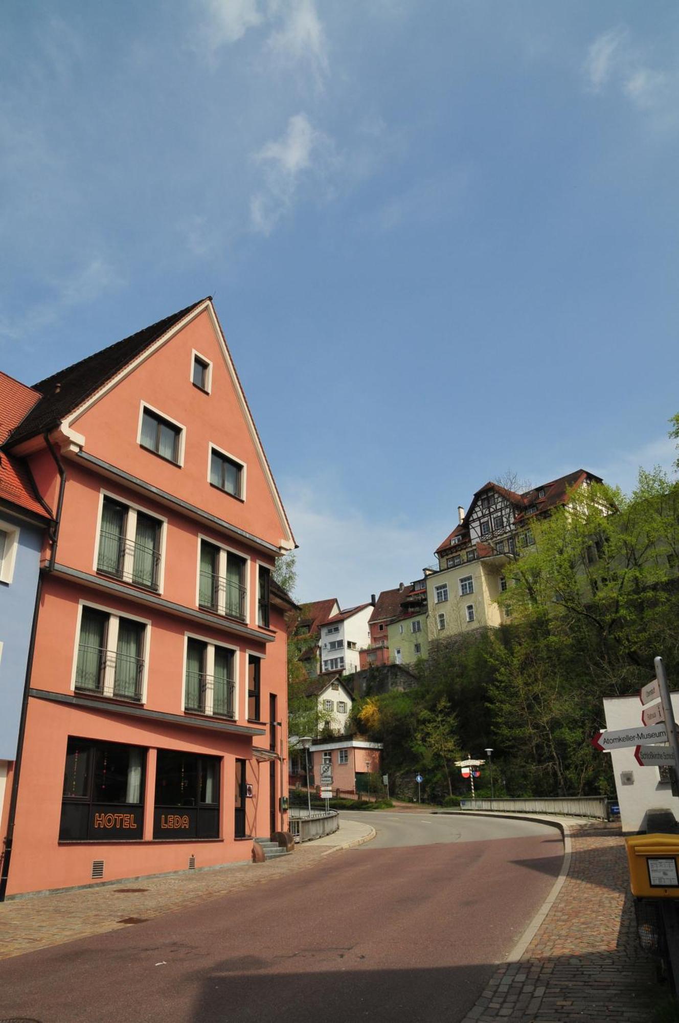 Hotel Cafe Leda Haigerloch Exterior foto